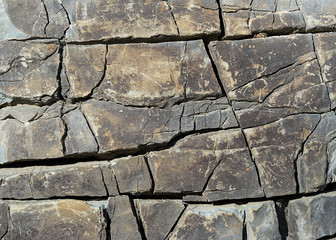 Background of stone wall texture