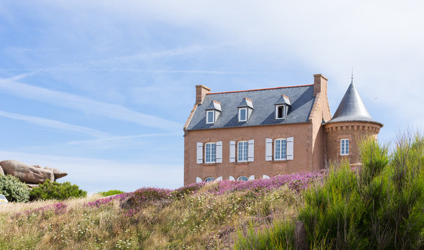 French Brittany typical house