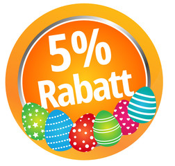 5 % Rabatt