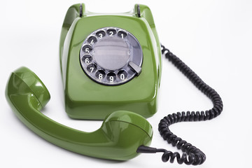 Grünes Telefon