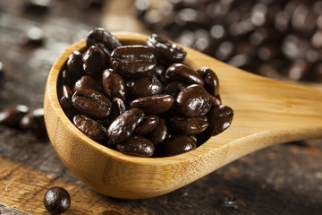 Organic Dark Coffee Beans