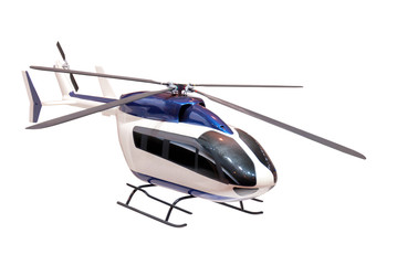 model of a helicopter