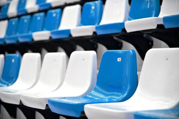 Naklejka premium Sports arena seats