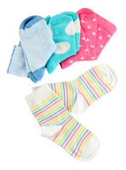 Socks isolated on white