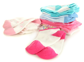 Socks isolated on white