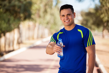 Fototapeta premium Water is good for you