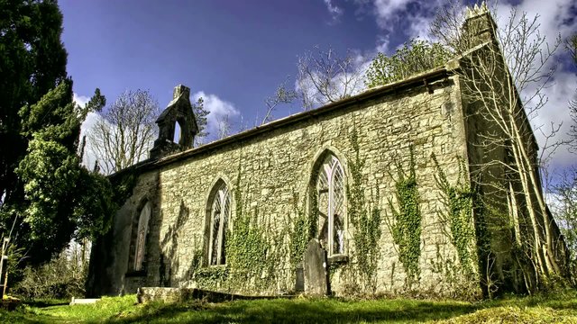 Old Irish Church HDR Timelapse