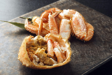 蟹みそ　毛がに © sasazawa