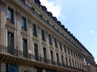 Traditional Parisian architecture