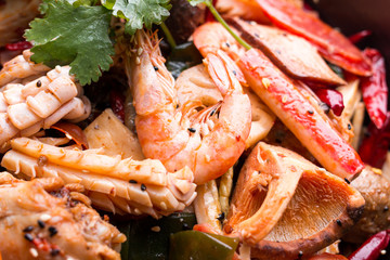 Chinese spicy Hot pot