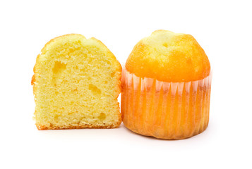 cup cakes on a white background