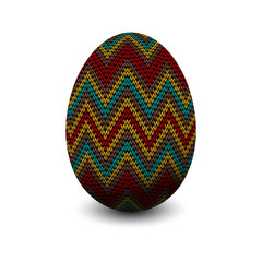 Knitted egg