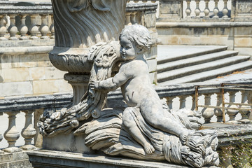 Naklejka premium Nimes, park