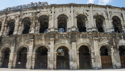 Naklejka premium Nimes, Les Arenes
