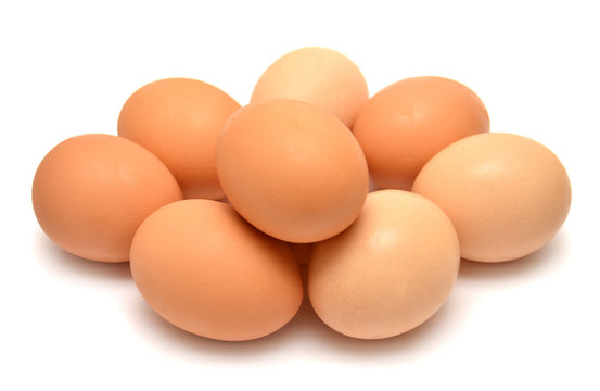 Raw eggs