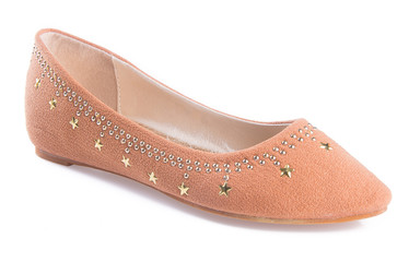 shoe. woman shoe on a background