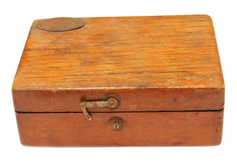 Old wooden chest