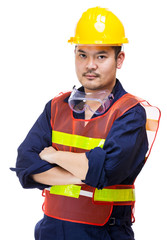 Asian Construction worker