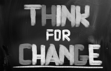 Think For Change Concept
