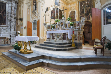 Fototapeta na wymiar Kościół św Domenico. Tricase. Apulia. Włochy.