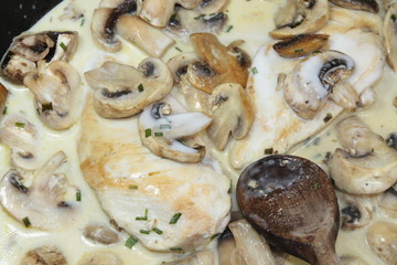escalopes à la crème