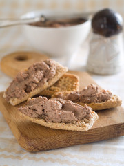 Fototapeta premium liver pate