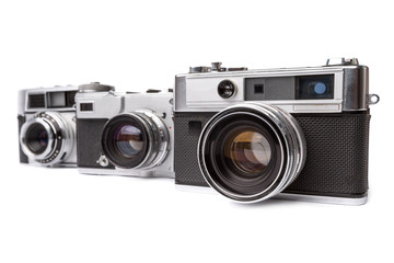 Fototapeta premium Old camera isolated