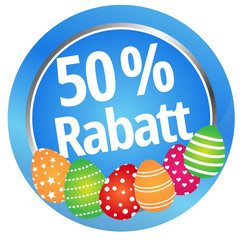 50 % Rabatt