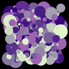 2d colorful bubbles