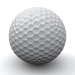 Golf ball, 3d
