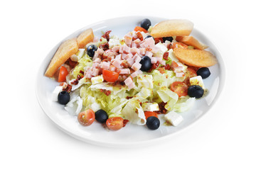fresh chopped ham salad