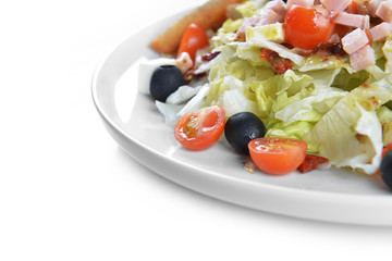 fresh chopped ham salad