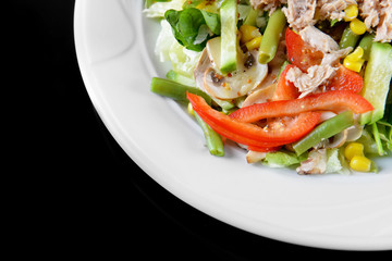 fresh chopped tuna salad