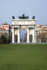 Obraz premium Arch of Peace, Milan