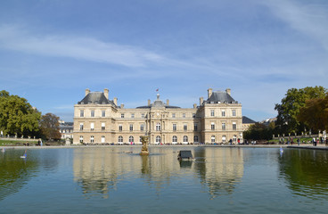 Obraz premium Luxembourg Palace in Paris, France