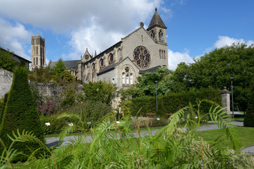 Botanical garden in Limoges, France