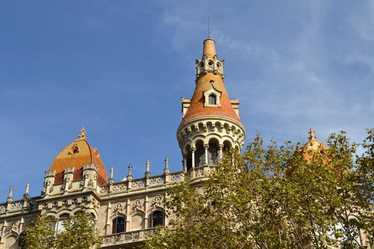 Modernist Architecture in Barcelona, Spain