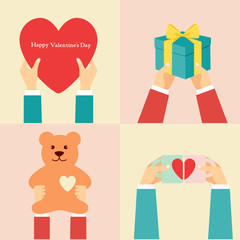 Vector valentine day illustration