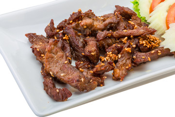 Fried pork thai style