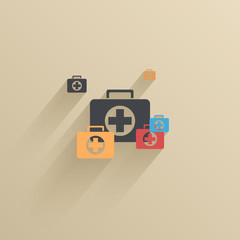 Vector creative flat ui icon background. Eps 10