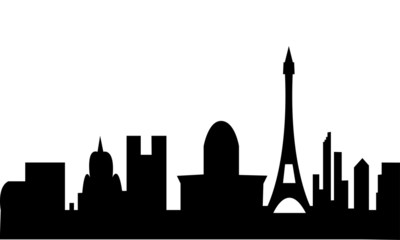 Fototapeta premium Paris Skyline