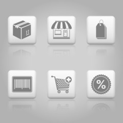 Shopping buttons for website & on-line store