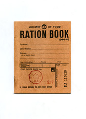 1944-45 Wartime Ration Book - 60660472