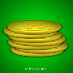 Vector St. Patrick's Day background. Eps 10
