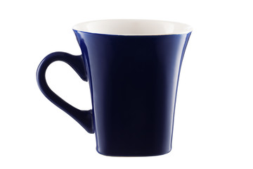 Coffee cup on a white background