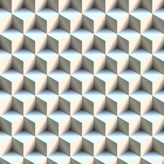 seamless isometric cube background