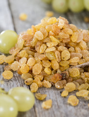 Portion of Raisins