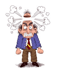 angry man