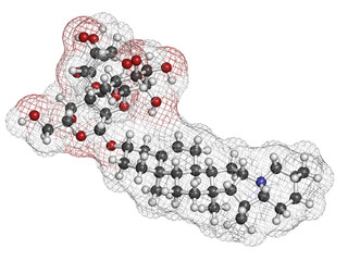 Solanine nightshade poison molecule. Present in potatoes.