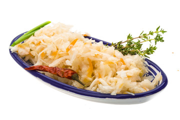 Fermented cabbage